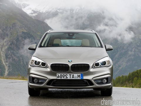 BMW Поколение
 2er Active Tourer 218i 1.5 (136hp) Технически характеристики
