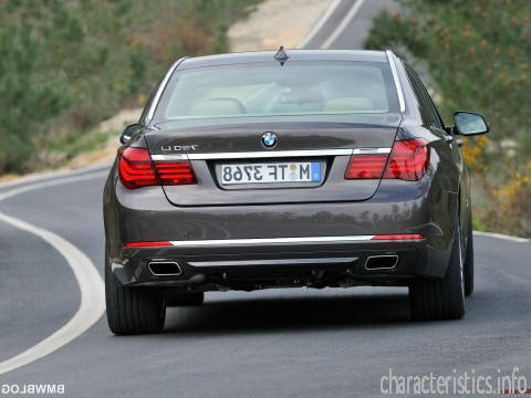 BMW Generazione
 7er (F01) 750 Li (407 Hp) Steptronic Caratteristiche tecniche
