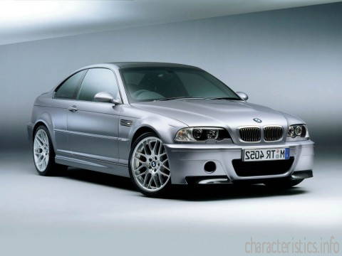 BMW Покоління
 M3 Coupe (E46) 3.2 i 24V CSL (360 Hp) Технічні характеристики
