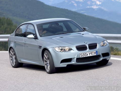 BMW Generation
 M3 (E90) M3 (E90) Sedan Technical сharacteristics
