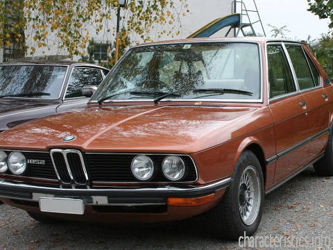 BMW Generacja
 M5 (E12) 3.5i (218 Hp) Charakterystyka techniczna
