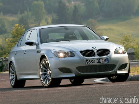 BMW Generace
 M5 (E60) 5.0 i V10 (507 Hp) Technické sharakteristiky
