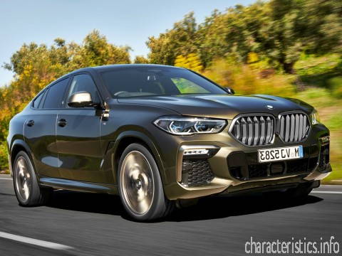 BMW Generation
 X6 III (G06) 4.4 AT (530hp) 4x4 Τεχνικά χαρακτηριστικά
