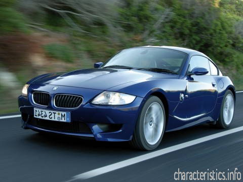 BMW Generasi
 Z4 Coupe (E85) 3.0si (265 Hp) Karakteristik teknis
