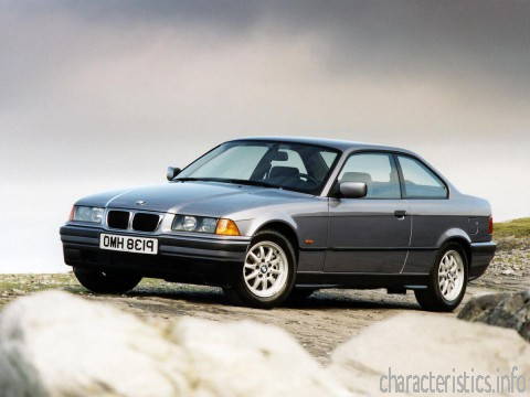 BMW Поколение
 3er Coupe (E36) 316 i (102 Hp) Технически характеристики
