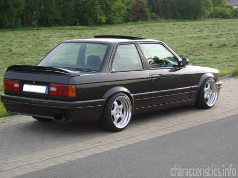 BMW Покоління
 3er (E30) 320 i (129 Hp) Технічні характеристики
