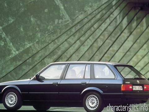 BMW Покоління
 3er Touring (E30) 316 i (102 Hp) Технічні характеристики
