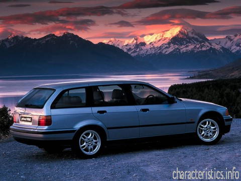BMW Generace
 3er Touring (E36) 323 i 2.5 (170 Hp) Technické sharakteristiky
