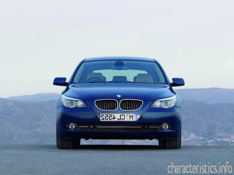 BMW Generasi
 5er Touring (E61) 530 Xd (231 Hp) Karakteristik teknis
