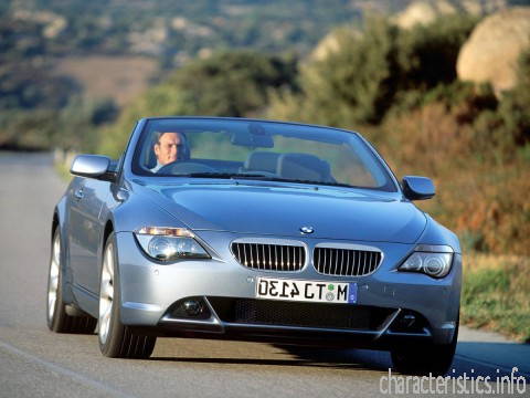 BMW Поколение
 6er Convertible (E64) 645 Ci (333 Hp) Технически характеристики
