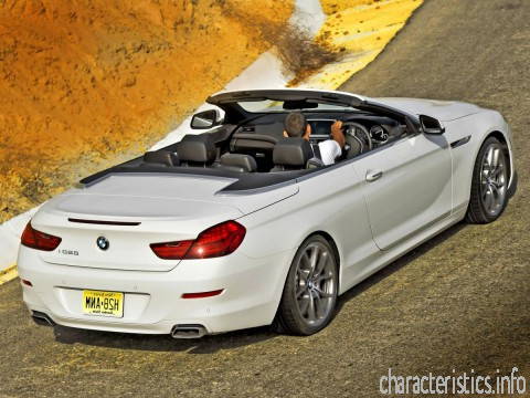 BMW Покоління
 6er convertible (F13) 640d (313 Hp) Технічні характеристики
