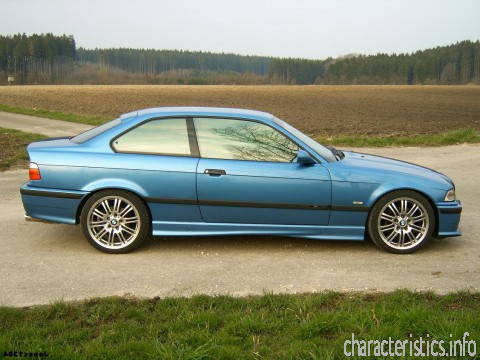 BMW Поколение
 M3 Coupe (E36) 3.0 (295 Hp) Технические характеристики
