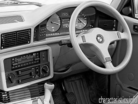 BMW Generace
 M5 (E28) 3.5 (286 Hp) Technické sharakteristiky
