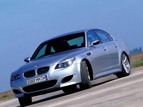 BMW Покоління
 M5 (E60) 5.0 i V10 (507 Hp) Технічні характеристики
