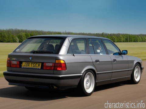 BMW Generacja
 M5 Touring (E34) 3.8 (340 Hp) Charakterystyka techniczna
