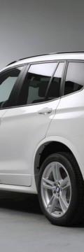 BMW X3 (F25)  Spécifications techniques
