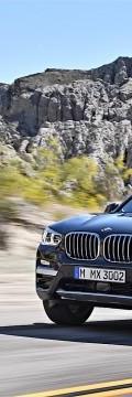 BMW Generation
 X3 (G01) 2.0 AT (249hp) 4x4 Τεχνικά χαρακτηριστικά
