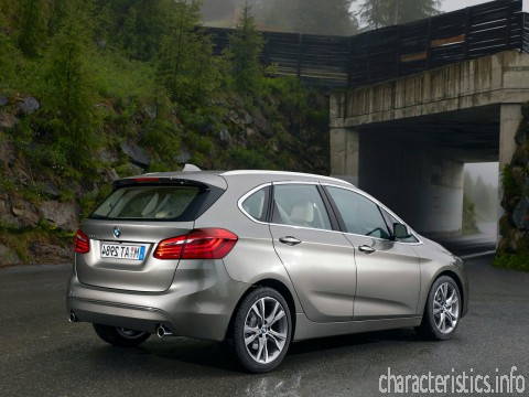 BMW Поколение
 2er Active Tourer 218d 2.0d AT (150hp) Технические характеристики
