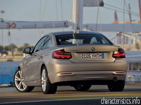 BMW Generazione
 2er 220i 2.0 AT (184 hp) Caratteristiche tecniche
