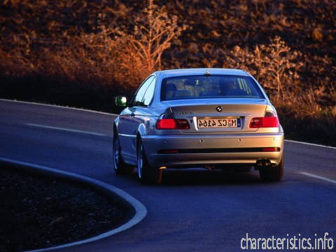 BMW Generasi
 3er Coupe (E46) 323 Ci (170 Hp) Karakteristik teknis
