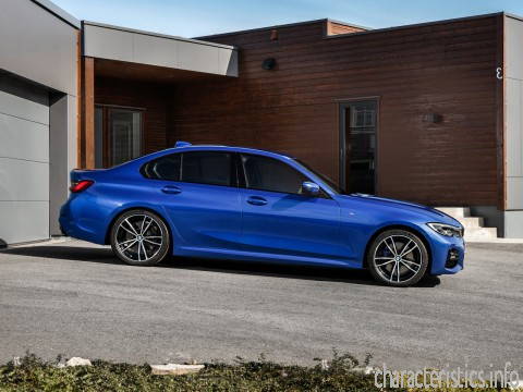 BMW Покоління
 3er (G20) 2.0d AT (190hp) 4x4 Технічні характеристики

