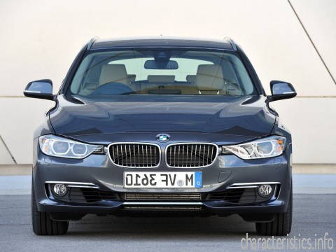 BMW Génération
 3er Touring (F31) 320d (184 Hp) Spécifications techniques
