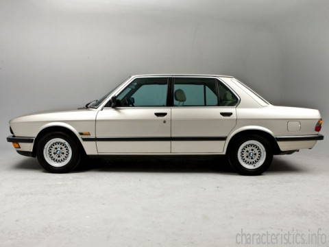 BMW Поколение
 5er (E28) 525 e 2.7 (122 Hp) Технически характеристики
