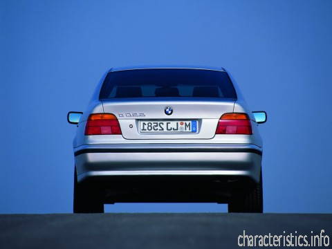 BMW Generacja
 5er (E39) 540 i (286 Hp) Charakterystyka techniczna
