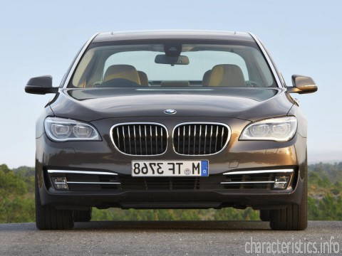 BMW Generasi
 7er (F01) 760i (545 hp) Karakteristik teknis
