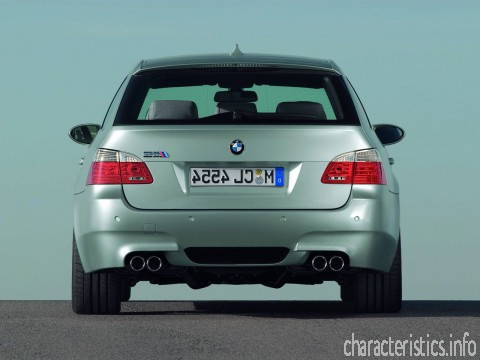 BMW Generace
 M5 Touring (E61) 5.0 i V10 (507 Hp) Technické sharakteristiky
