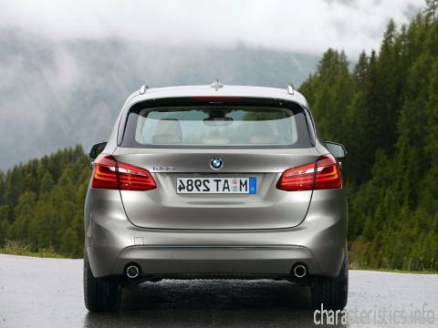 BMW Generace
 2er Active Tourer 216d 1.5 (116hp) Technické sharakteristiky
