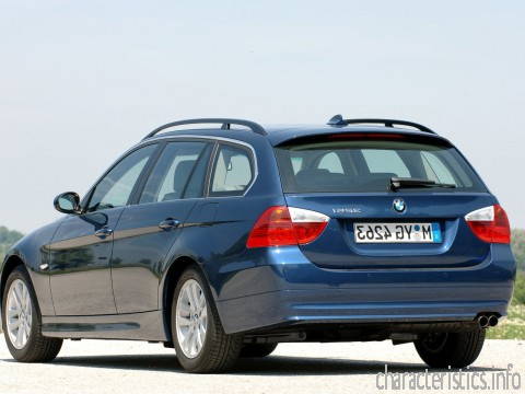 BMW Generace
 3er Touring (E91) 320d (163 Hp) Technické sharakteristiky
