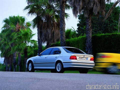 BMW Покоління
 5er (E39) 520 i (150 Hp) Технічні характеристики
