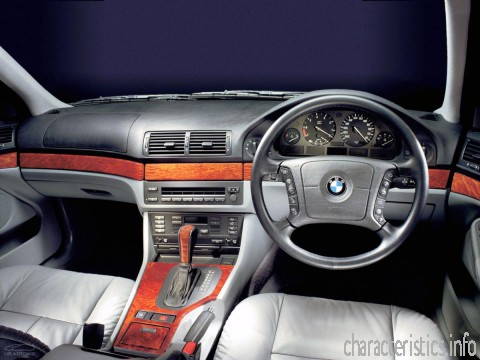BMW Поколение
 5er Touring (E39) 540 i (286 Hp) Технические характеристики
