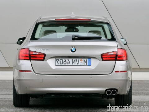 BMW Покоління
 5er Touring (F11) 550i (407 Hp) Технічні характеристики
