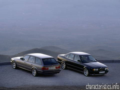 BMW Поколение
 M5 Touring (E34) 3.8 (340 Hp) Технические характеристики
