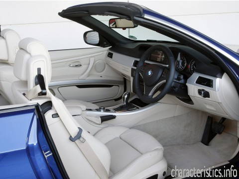 BMW Поколение
 3er Cabrio (E93)  Технические характеристики
