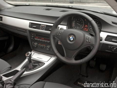 BMW Generacja
 3er Coupe (E92) 335d (286 Hp) Charakterystyka techniczna
