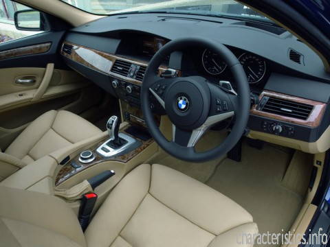 BMW Generacja
 5er Touring (E61) 525 Xi (218 Hp) Charakterystyka techniczna
