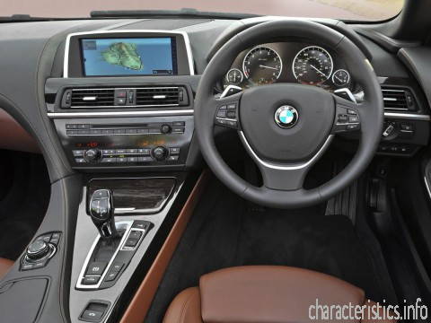 BMW Generace
 6er convertible (F13) 640d (313 Hp) Technické sharakteristiky
