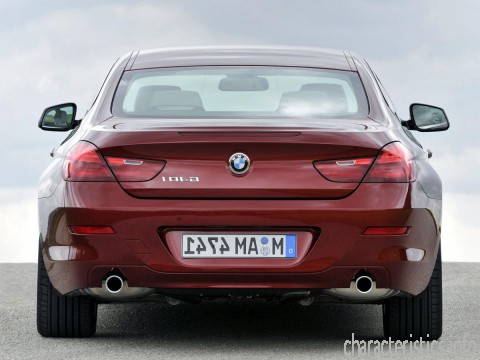 BMW Génération
 6er coupe (F12) 640i (320 Hp) Spécifications techniques
