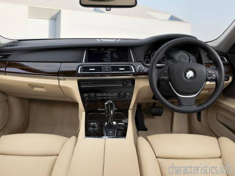 BMW Génération
 7er (F01) 750Li (450 Hp) Spécifications techniques
