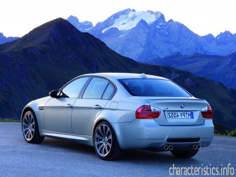 BMW Generace
 M3 (E90) M3 (E90) Sedan Technické sharakteristiky
