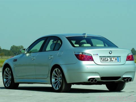 BMW Generasi
 M5 (E60) 5.0 i V10 (507 Hp) Karakteristik teknis

