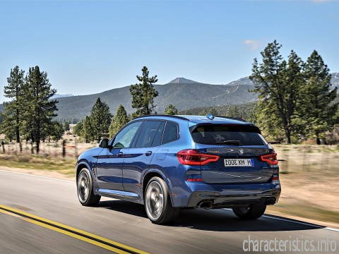 BMW Поколение
 X3 (G01) 3.0 AT (360hp) 4x4 Технически характеристики
