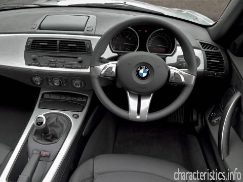 BMW Generacja
 Z4 (E85) 2.5si (218 Hp) Charakterystyka techniczna
