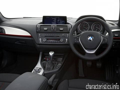 BMW Generacja
 1er Hatchback (F21) 3 dr 118d (143 Hp) Charakterystyka techniczna
