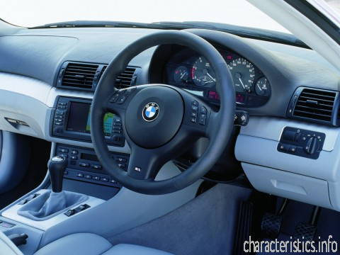 BMW Generace
 3er Coupe (E46) 320 Ci (170 Hp) Technické sharakteristiky
