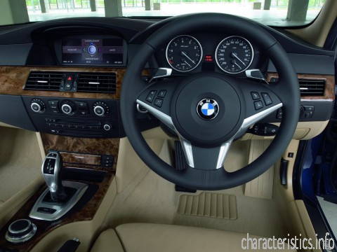 BMW Поколение
 5er Touring (E61) 520 d (163 Hp) Технически характеристики
