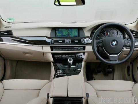 BMW Поколение
 5er Touring (F11) 535i (306 Hp) Технические характеристики
